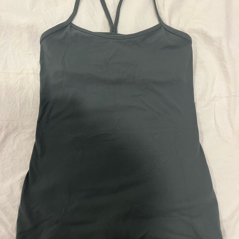 Lululemon tank size 8 green